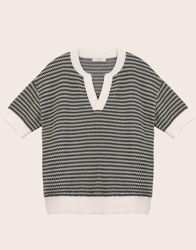 IDA+S - Cleo Merino Silk Short Sleeve Knit