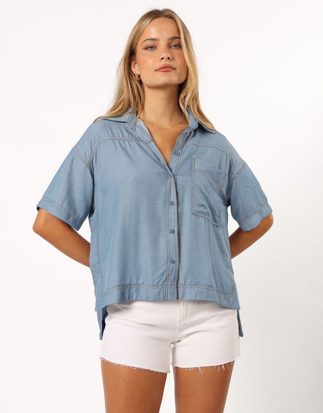 Petal & Pup - Lyna Top - Blue
