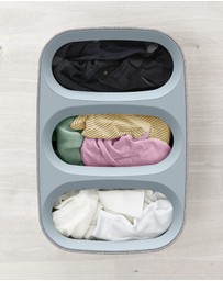 Joseph Joseph - Tota Trio 90L Laundry Separation Basket (Grey)