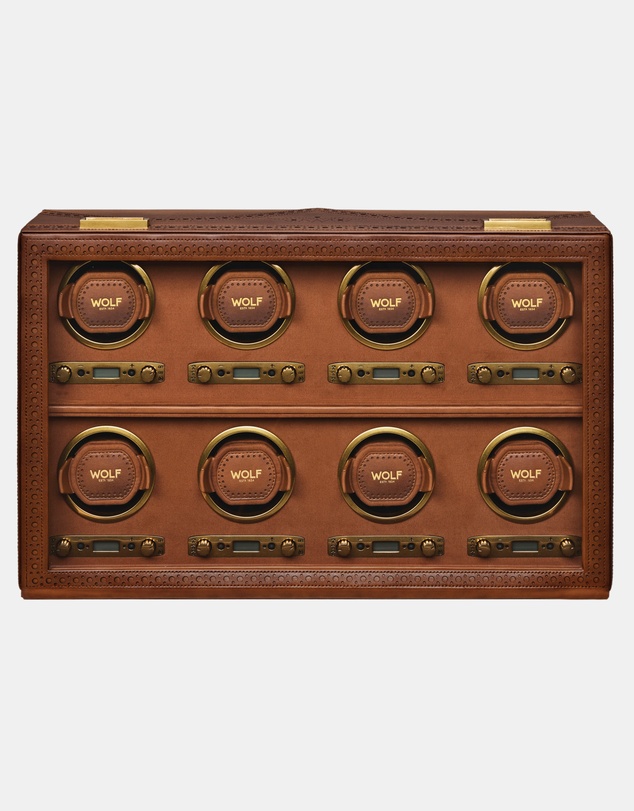 Wolf - WOLF Brogue 8 Piece Watch Winder