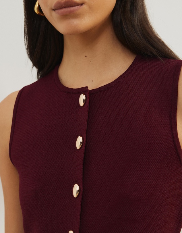 Atmos&Here - Bella Compact Knit Vest