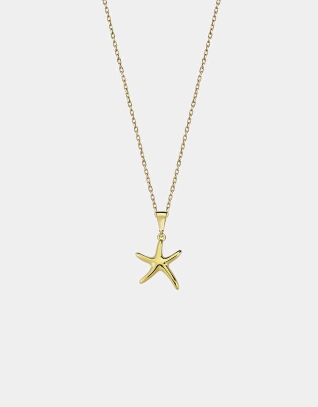 Zoe Olivia - 9K Gold Starfish Necklace