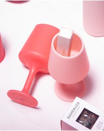 porter green - swepp silicone unbreakable wine glasses