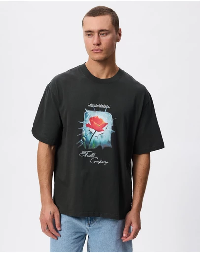Thrills - Together Together Oversized Box Crop Tee