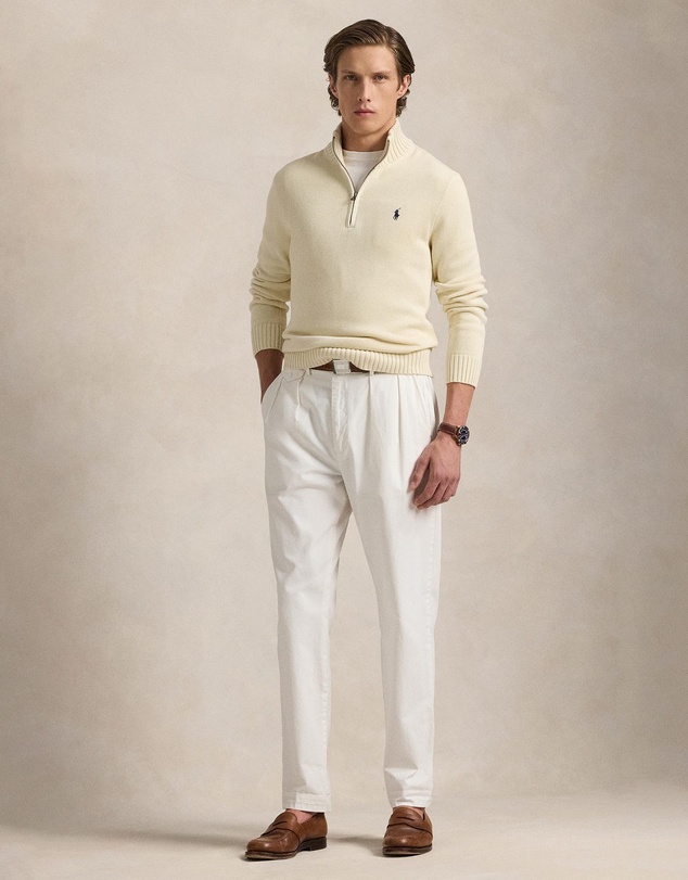 Polo Ralph Lauren - Cotton Quarter-Zip Sweater