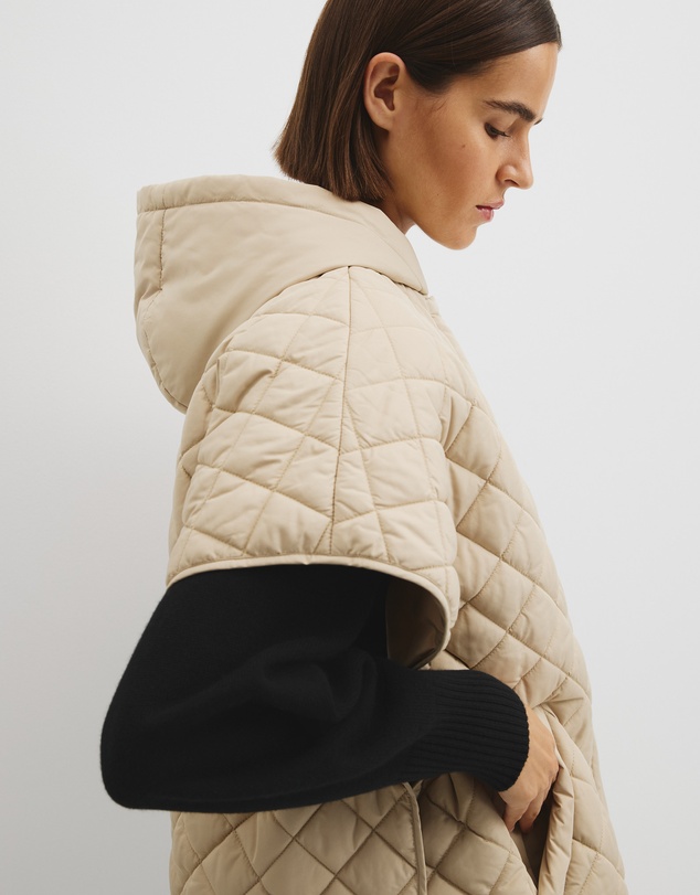 Country Road - Quilted Poncho