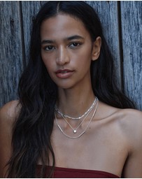 Najo - Soothing Silver Necklace