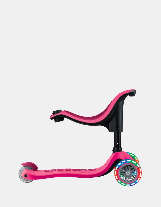 Globber - Go Up Sporty Lights Convertible Ride On & Scooter