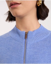David Lawrence - Zip Thru Merino Cardigan