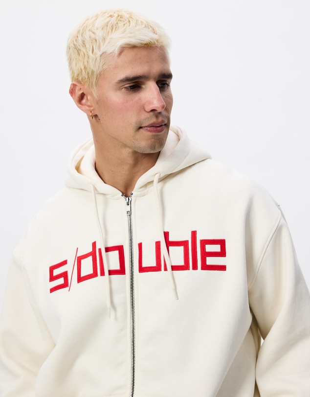 S Double - Block Zip Hoodie