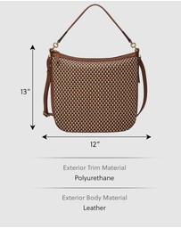 Fossil - Jolie Brown Hobo Bag