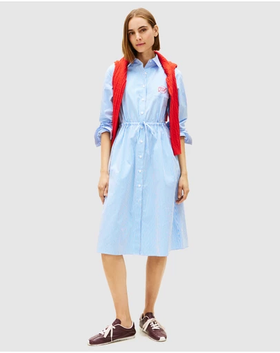 Tommy Hilfiger - Banker Stripe Shirt Dress
