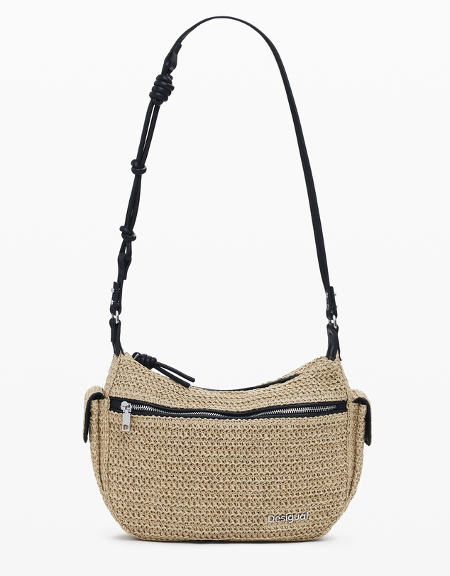 Desigual - Wicker logo bag