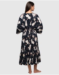 Nip Tuck Swim - Evening Shadow Corrimal One Size Maxi Dress