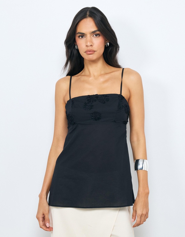 AERE - Lulu Floral Cotton Top