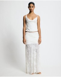 Lover - Carlene Burnout Maxi Skirt