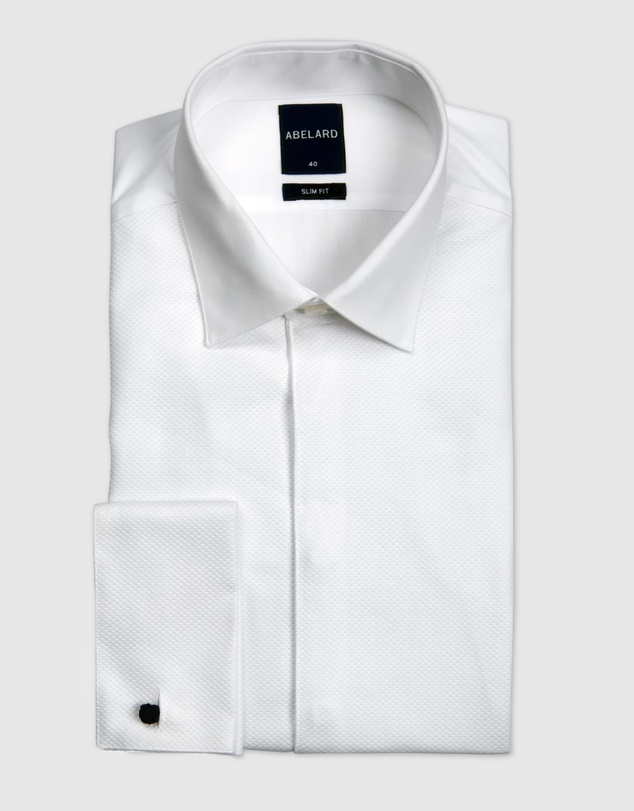 Abelard - Slim Fit Marcella Fly Front Dinner Shirt