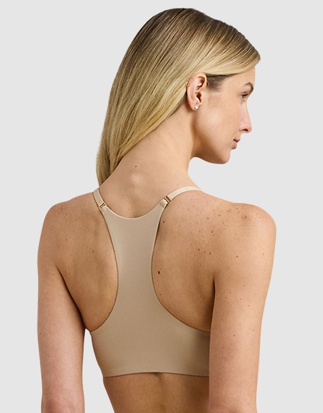 Lauren by Ralph Lauren - Luxe Smoothing Front Close Racerback T-Shirt Bra