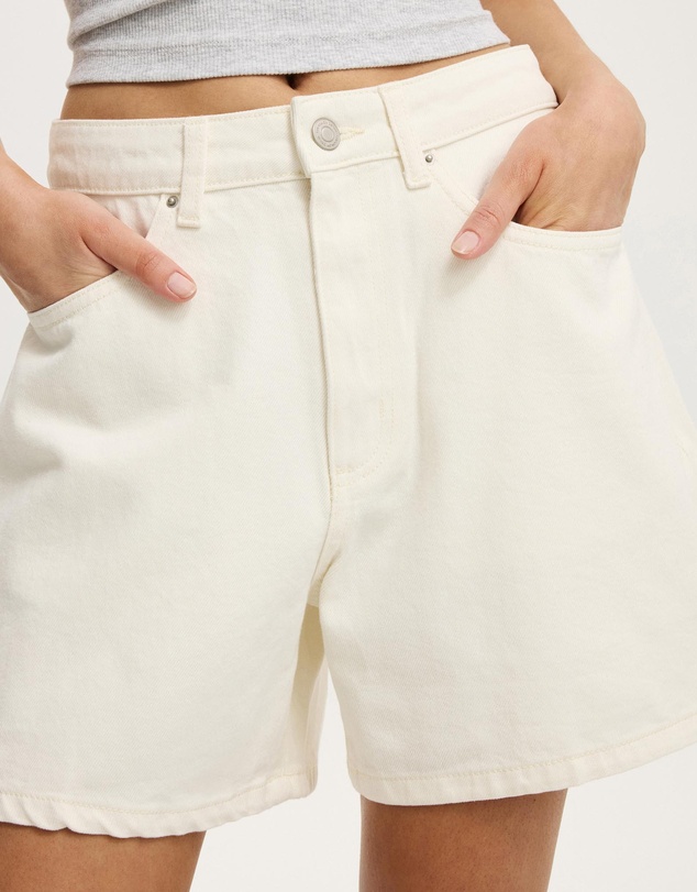 Cotton On - High 90s Denim Shorts