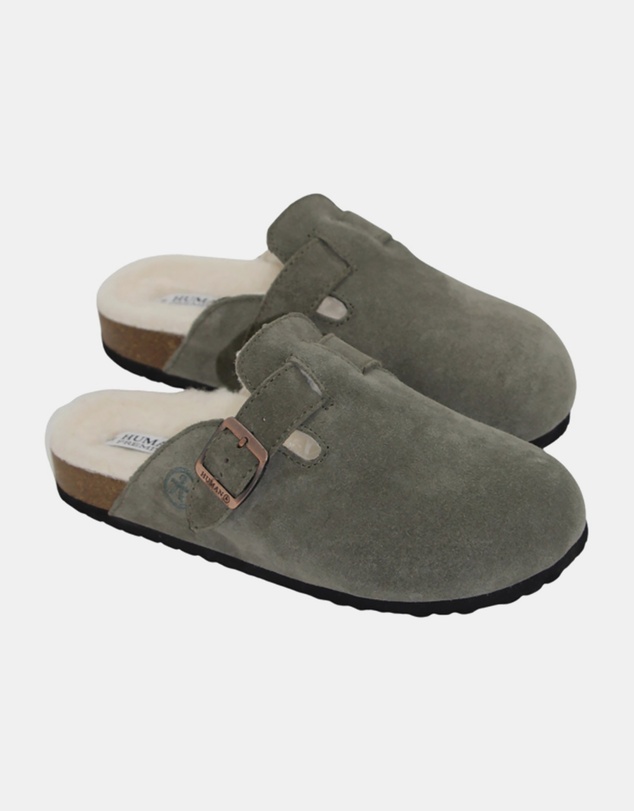 Human - Lego Women's Mule Sandals - Vintage Green