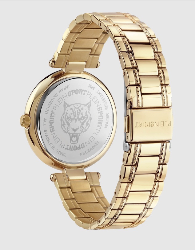 Plein Sport - Plein Sport Opium 38mm Gold Tone Analogue Watch