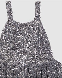 Bardot Junior - Alanna Sequin Bubble Dress - Kids-Teens