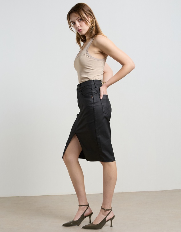 DRICOPER DENIM - Coated Revival Skirt