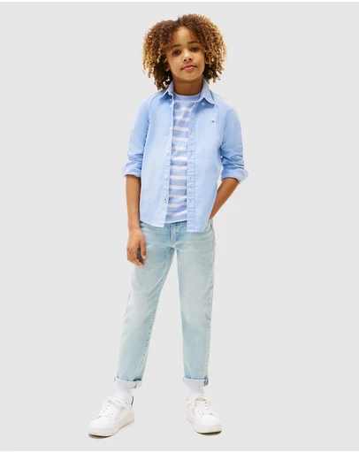Tommy Hilfiger - Stretch Oxford Shirt - Teens