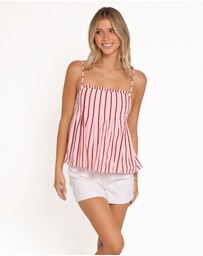 Petal & Pup - Dulce Top - Pink Stripe