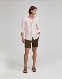 Oxford - Zeke Cotton Stretch Shorts