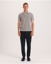 SABA - Monte Linear Knit Polo