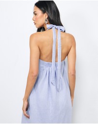 AERE - Dovie Linen Maxi Dress
