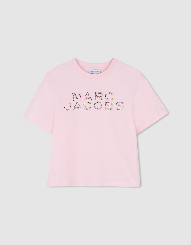 Marc Jacobs - Logo Embellished T-Shirt - Kids-Teens