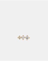 Ania Haie - Gold Sparkle Crawler Barbell Single Earring