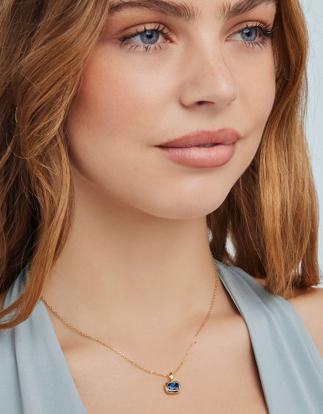 Zoe Olivia - 14K Gold Vermeil September Birthstone Charm