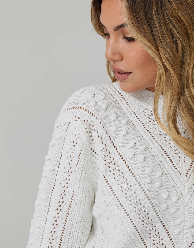 Esther & Co - Rheane Knit - White