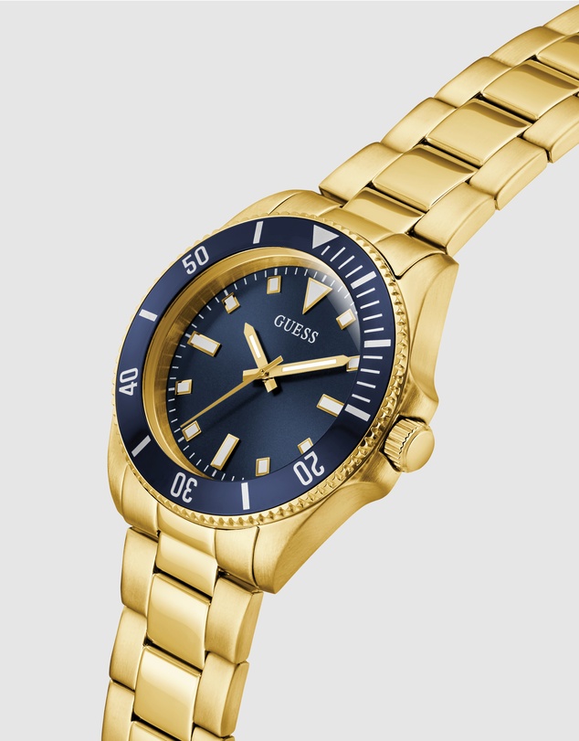 GUESS - Guess Cliff Mens Gold Tone Analogue Watch