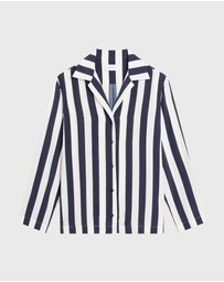 BONDI BORN - Orta Silk Long Sleeve Blouse