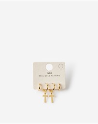 Rubi - 2Pk Mid Earring