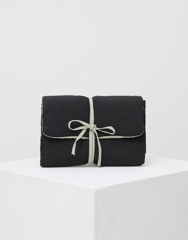 Phile - Plush Change Mat Wrap - Licorice Black