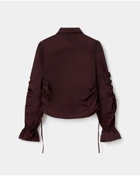 Laagam - Sultana Ruched Shirt
