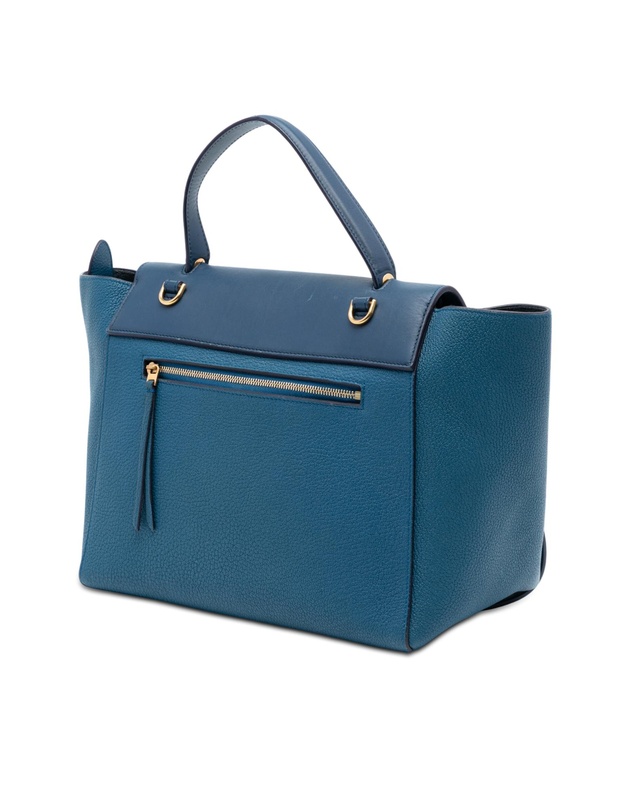 Pre-Loved by Azura Reborn - Pre-Loved Mini Grained and Smooth Calfskin Belt Bag