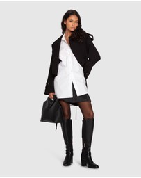 Belle & Bloom - Fast Car Cropped Trench