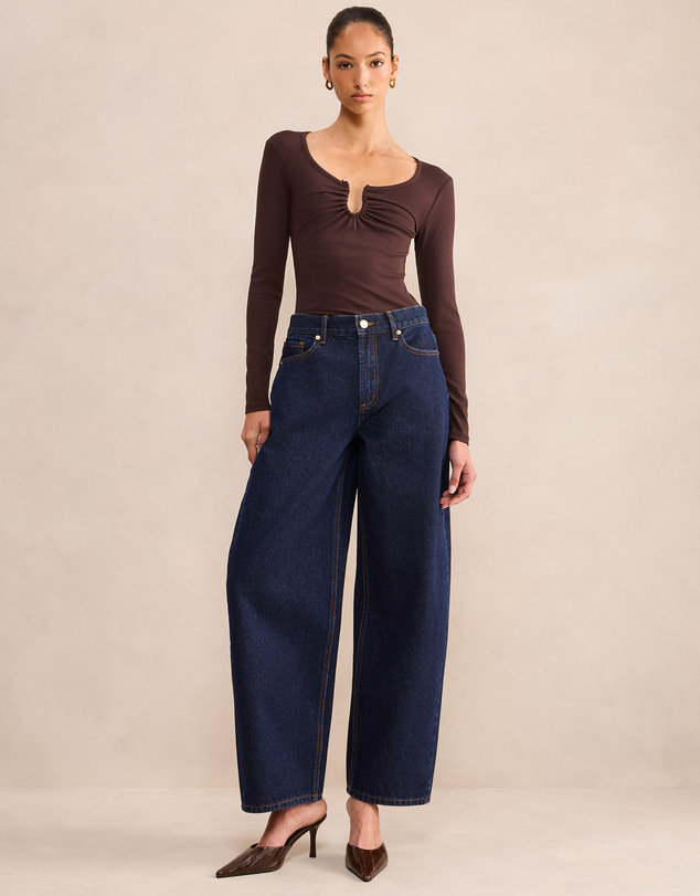 Forever New - Audrey Hardware Long Sleeves Top