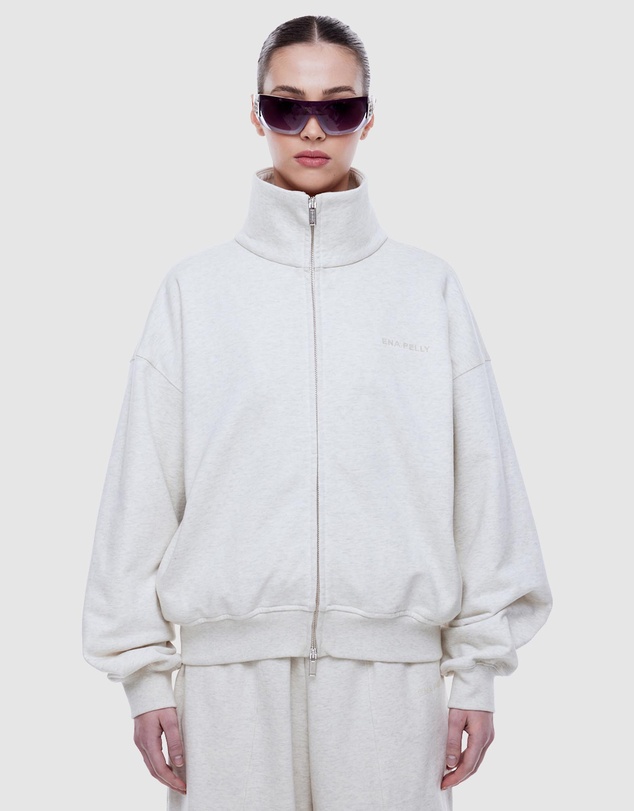 ENA PELLY - Paris Terry Zip-Thru Sweat