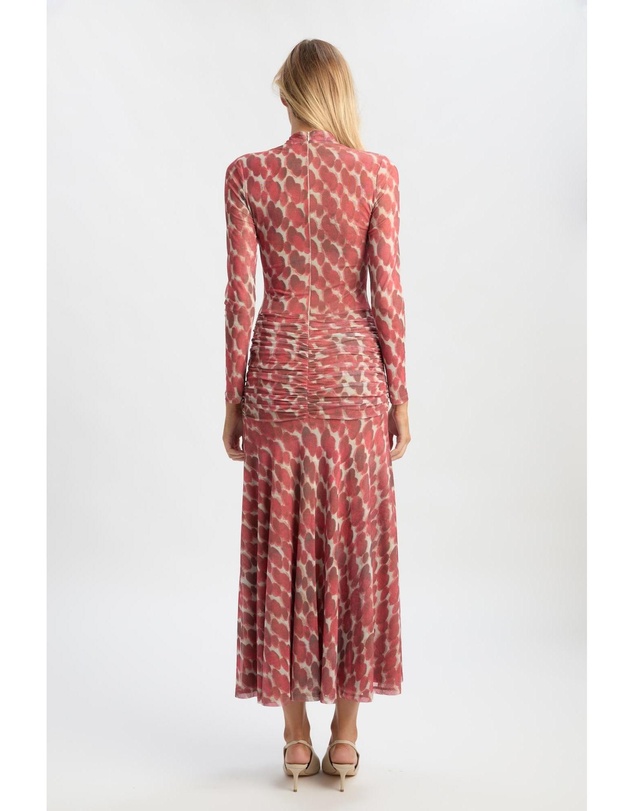 Bardot - Lea Printed Mesh Dress