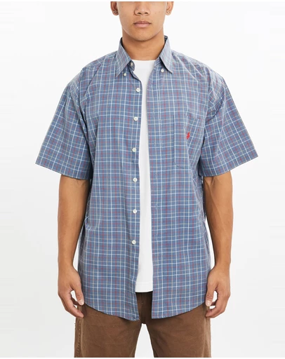Vintage by The Real Deal - Pre Loved - Vintage 90s Polo Ralph Lauren Short Sleeve Button Up Shirt