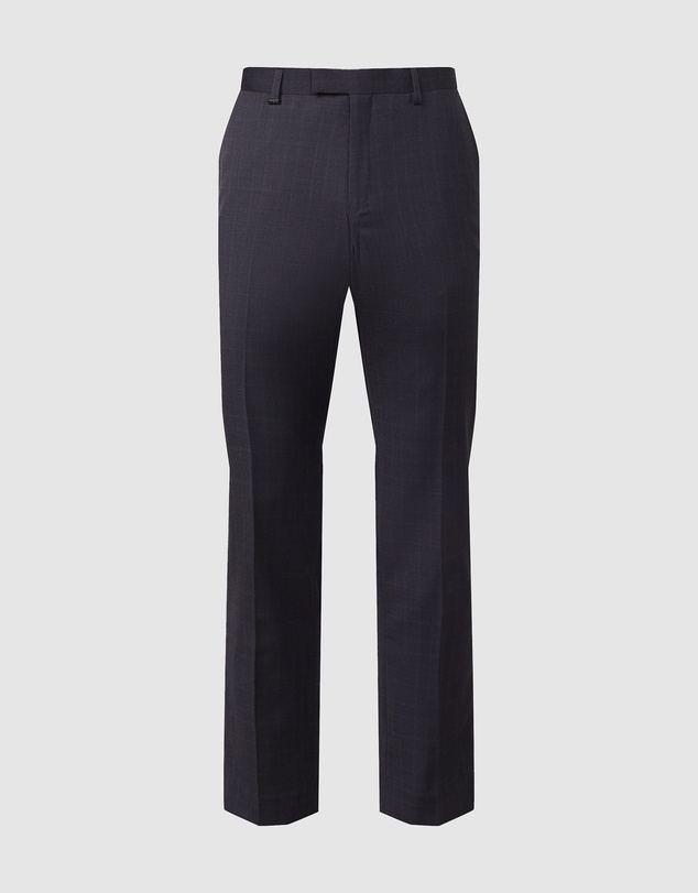 Van Heusen - Wool Tonal Glen Check Suit Pant