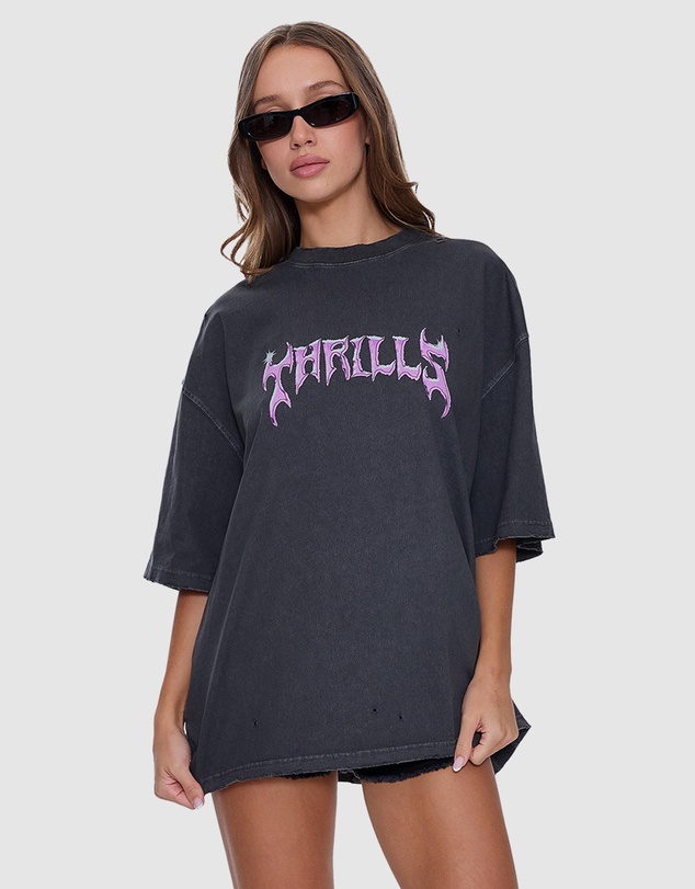 Thrills - Neon Metal Oversized Tee