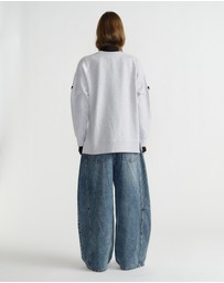Decjuba - D-Luxe Boucle Logo Sweat